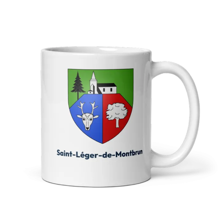 Mug blason de Saint-Léger-de-Montbrun