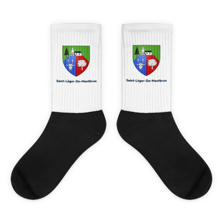 Chaussettes — blason de Saint-Léger-de-Montbrun