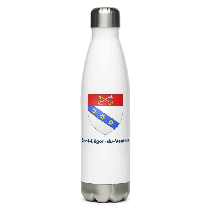 Gourde inox blason de Saint-Léger-du-Ventoux