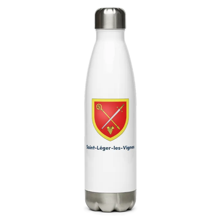 Gourde inox blason de Saint-Léger-les-Vignes