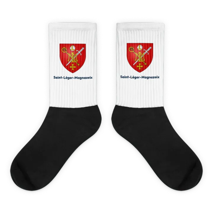 Chaussettes — blason de Saint-Léger-Magnazeix