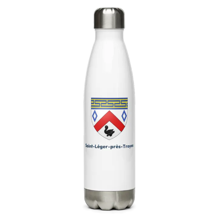 Gourde inox blason de Saint-Léger-près-Troyes