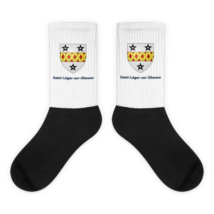 Chaussettes — blason de Saint-Léger-sur-Dheune
