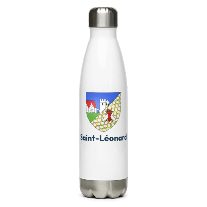 Gourde inox blason de Saint-Léonard