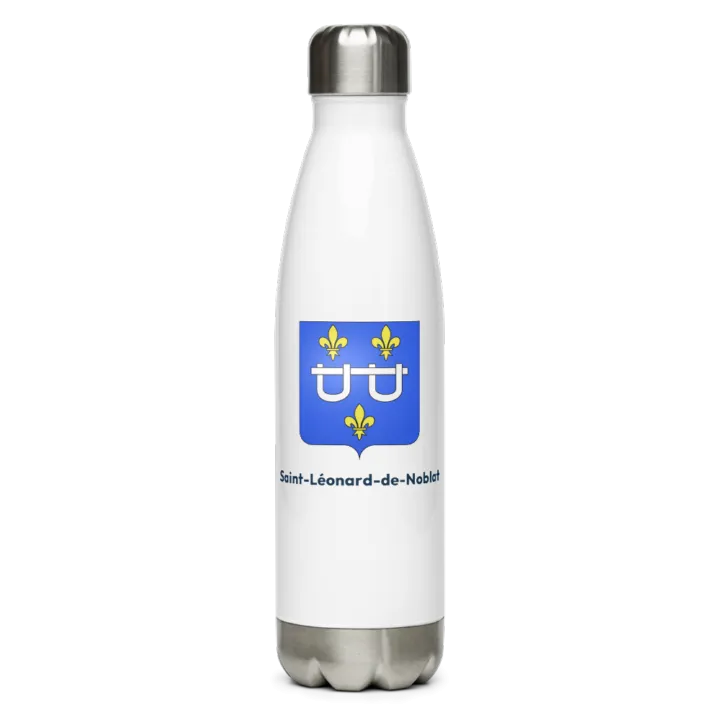 Gourde inox blason de Saint-Léonard-de-Noblat