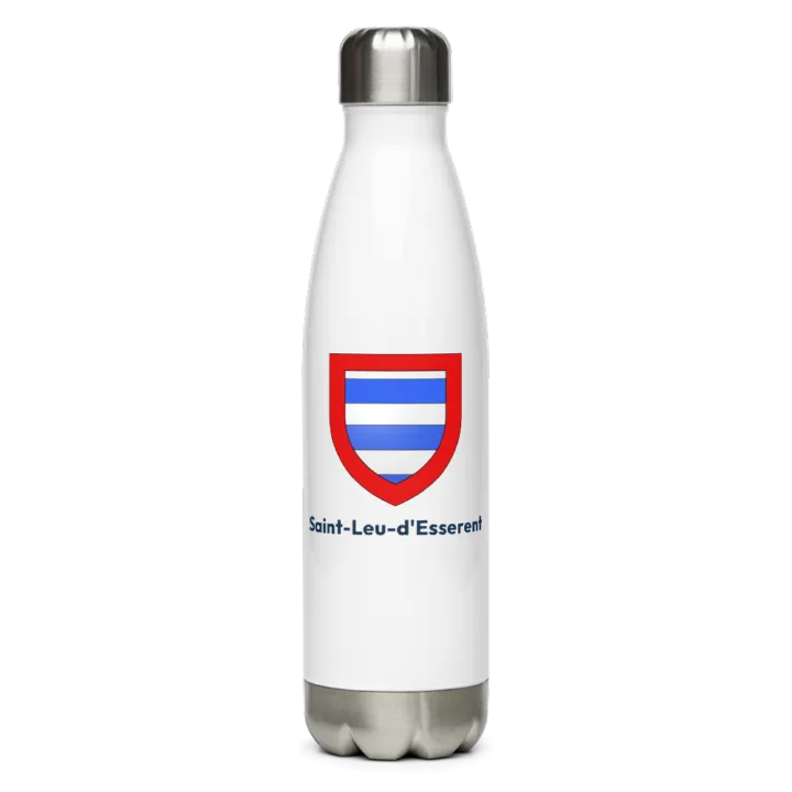 Gourde inox blason de Saint-Leu-d'Esserent