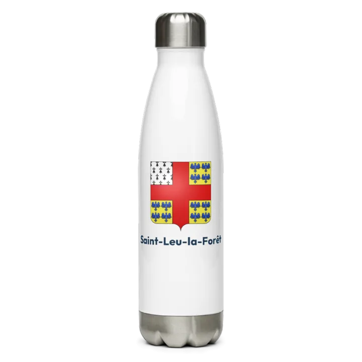 Gourde inox blason de Saint-Leu-la-Forêt
