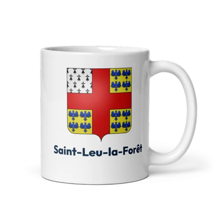 Mug blason de Saint-Leu-la-Forêt