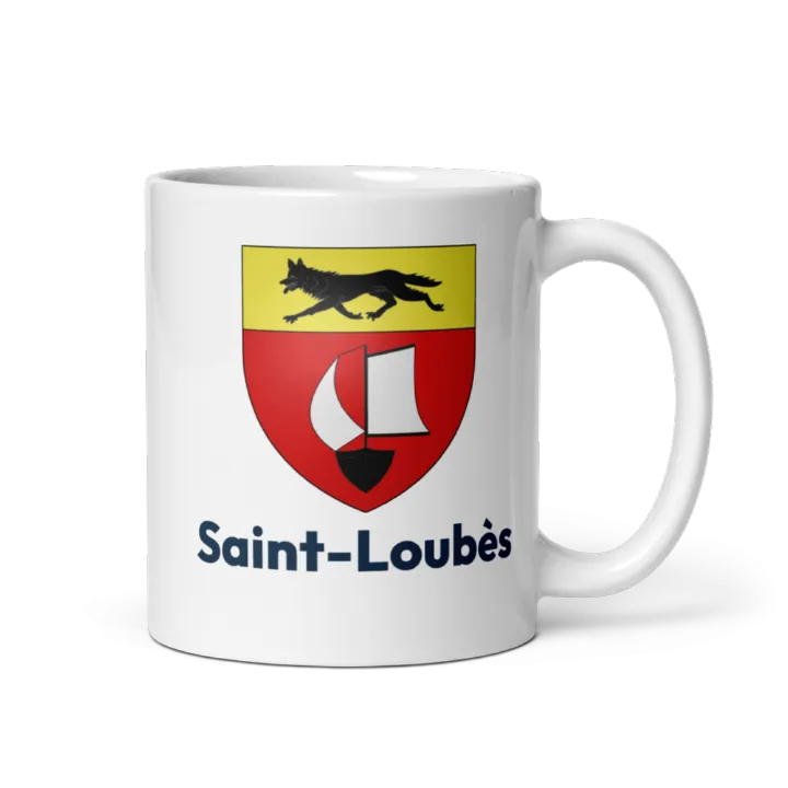 Mug blason de Saint-Loubès