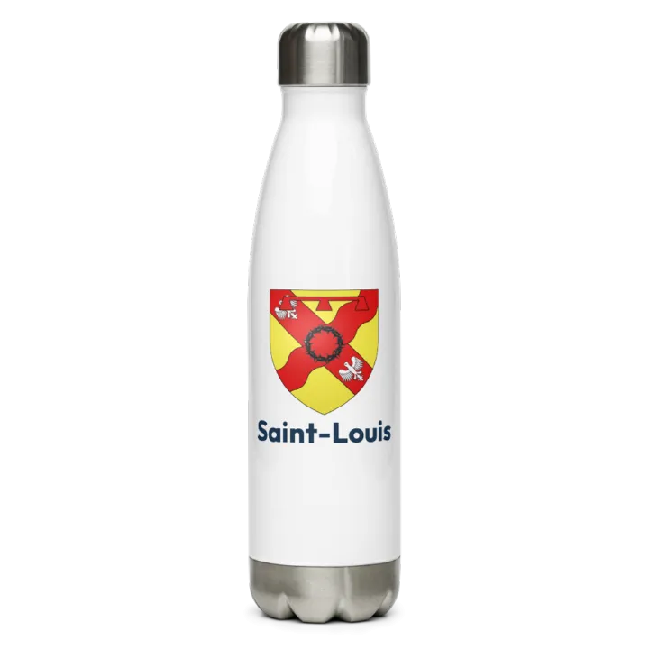Gourde inox blason de Saint-Louis
