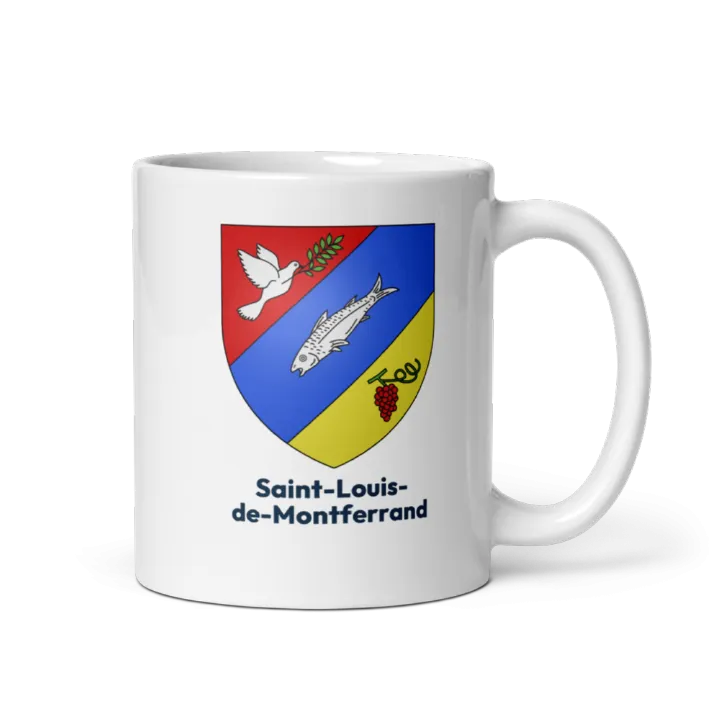 Mug blason de Saint-Louis-de-Montferrand
