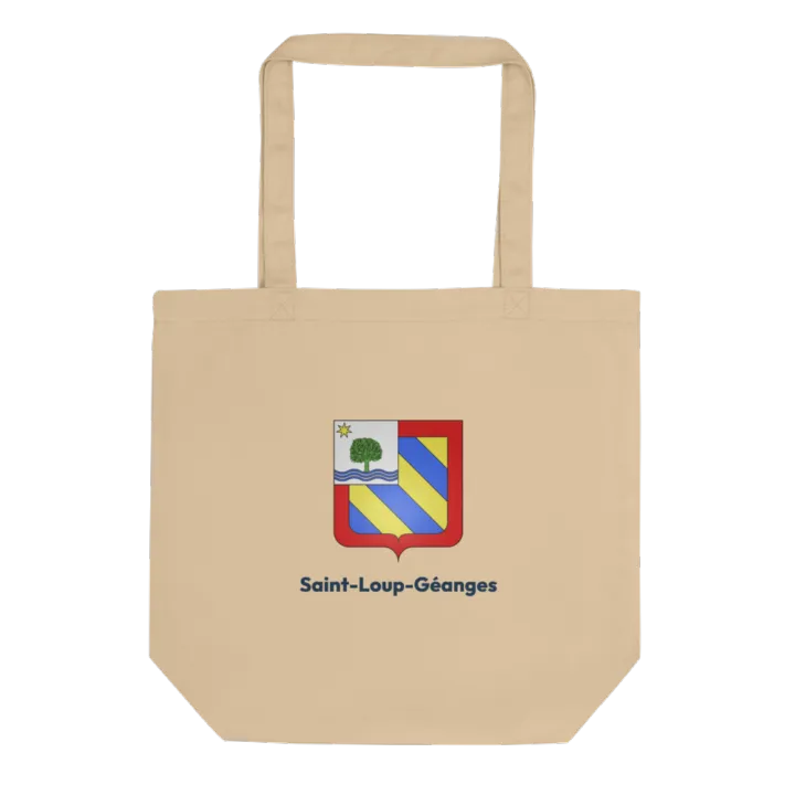Tote bag coton bio — blason de Saint-Loup-Géanges