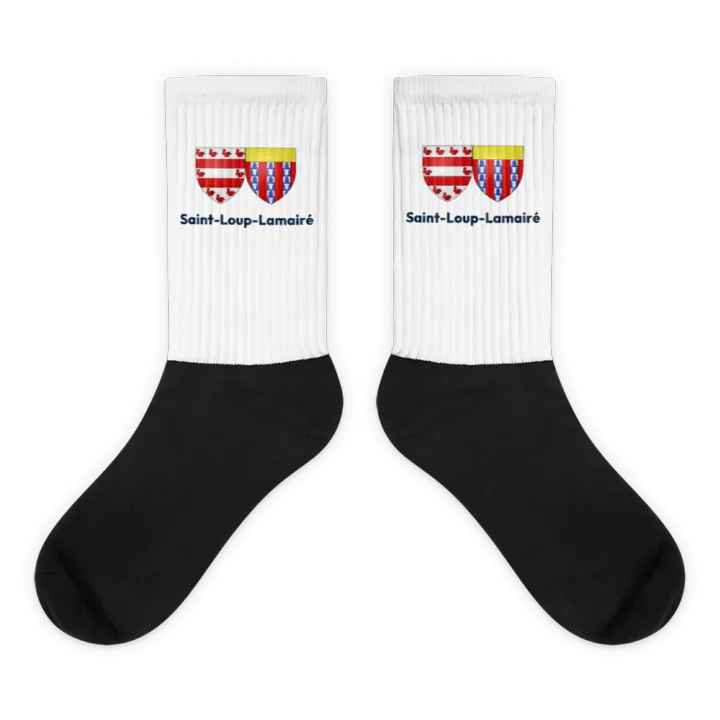 Chaussettes — blason de Saint-Loup-Lamairé