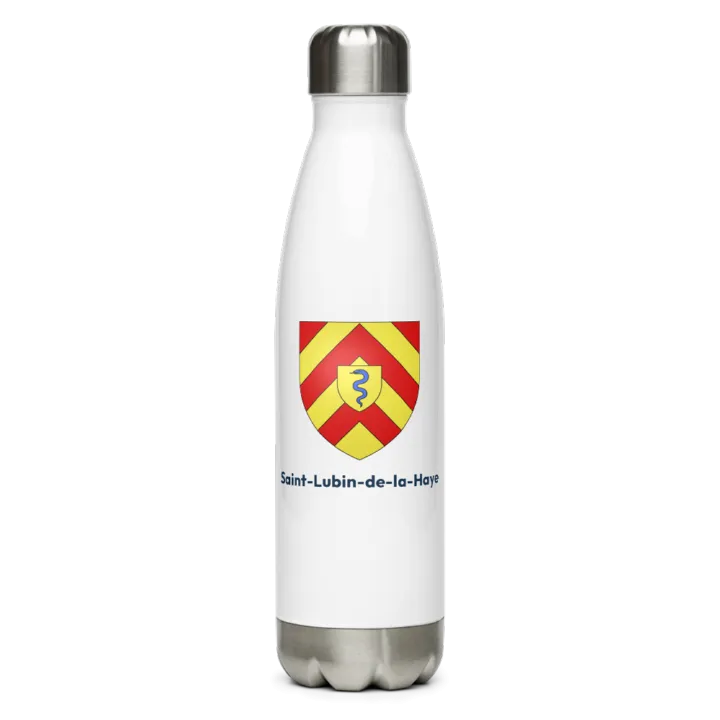 Gourde inox blason de Saint-Lubin-de-la-Haye