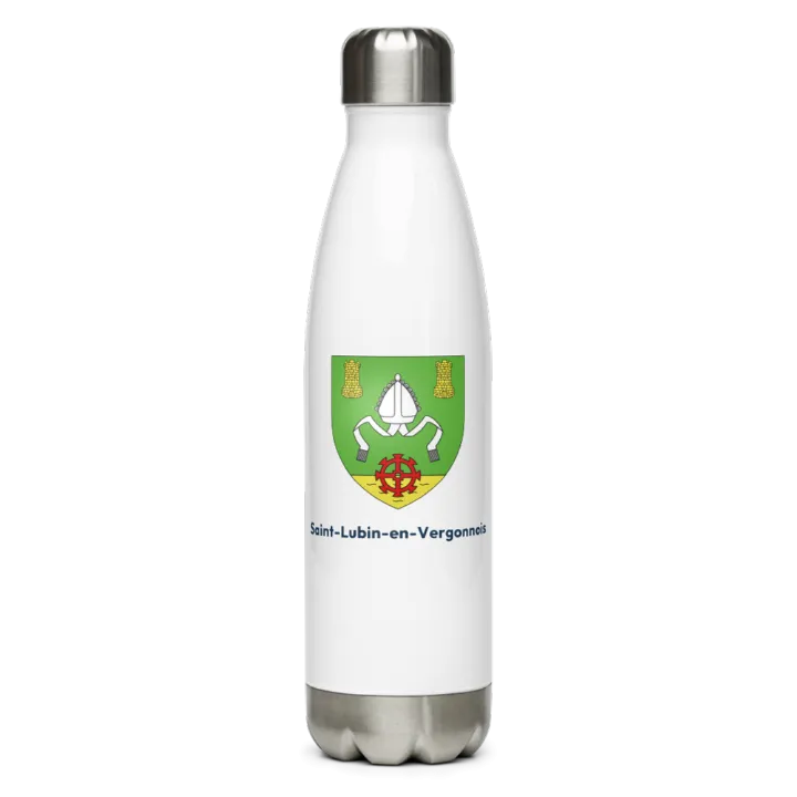 Gourde inox blason de Saint-Lubin-en-Vergonnois