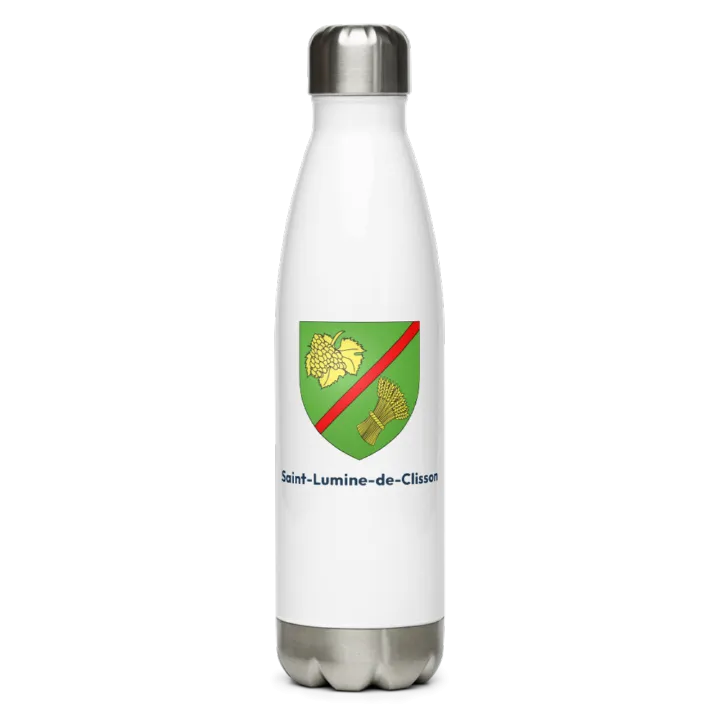 Gourde inox — blason de Saint-Lumine-de-Clisson