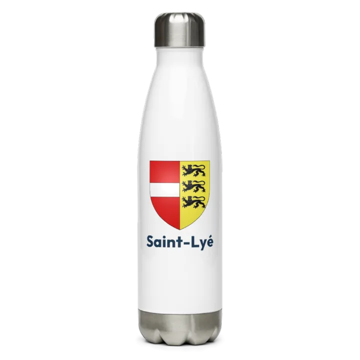 Gourde inox blason de Saint-Lyé