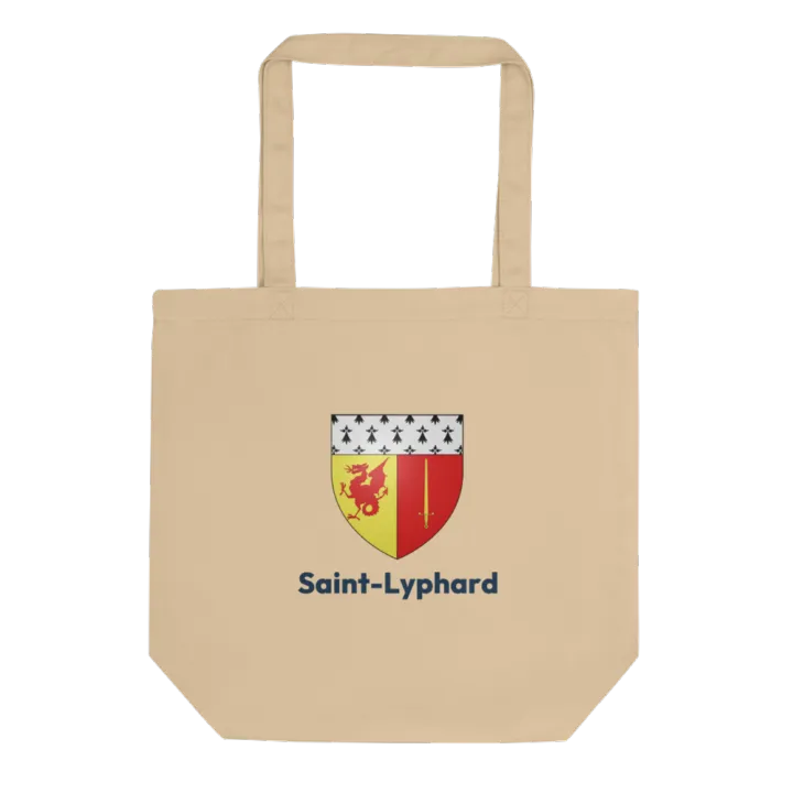 Tote bag coton bio — blason de Saint-Lyphard
