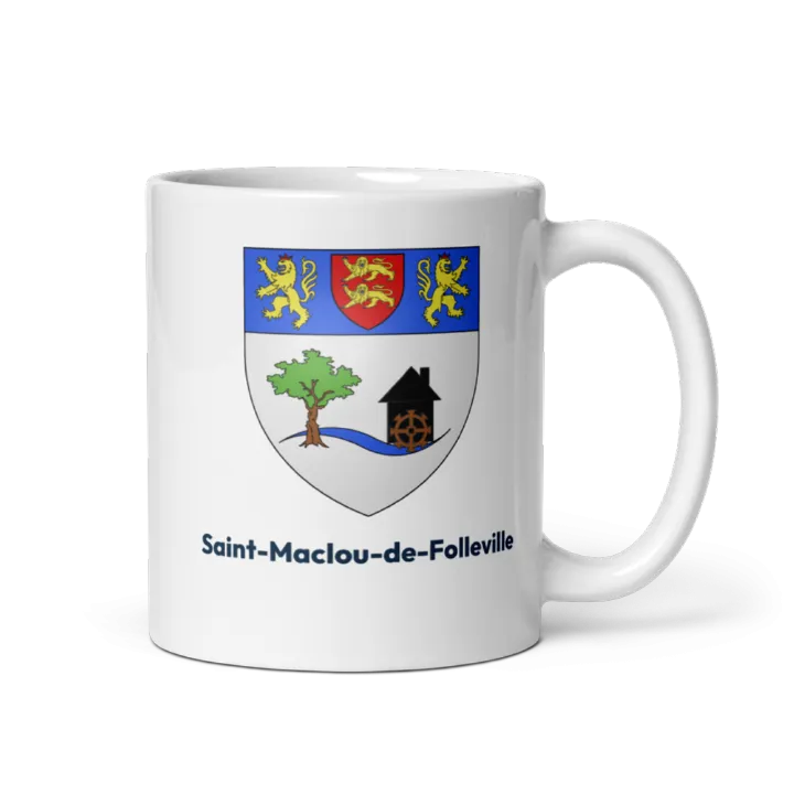 Mug blason de Saint-Maclou-de-Folleville