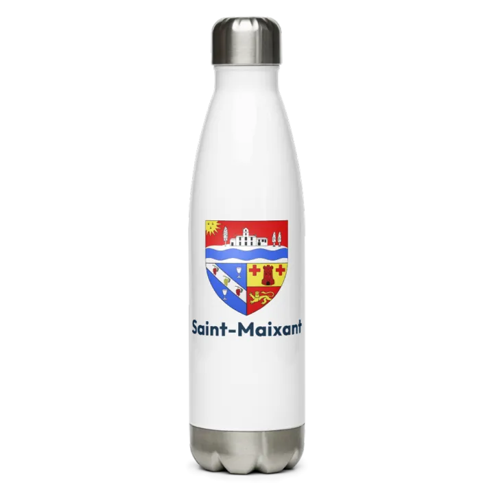 Gourde inox blason de Saint-Maixant