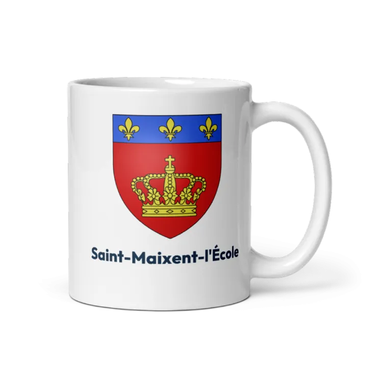 Mug blason de Saint-Maixent-l'École