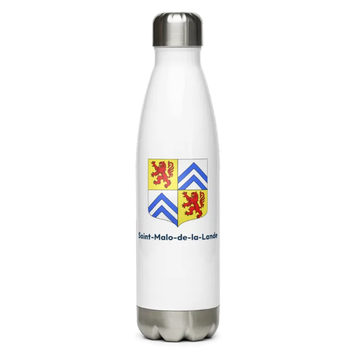 Gourde inox blason de Saint-Malo-de-la-Lande