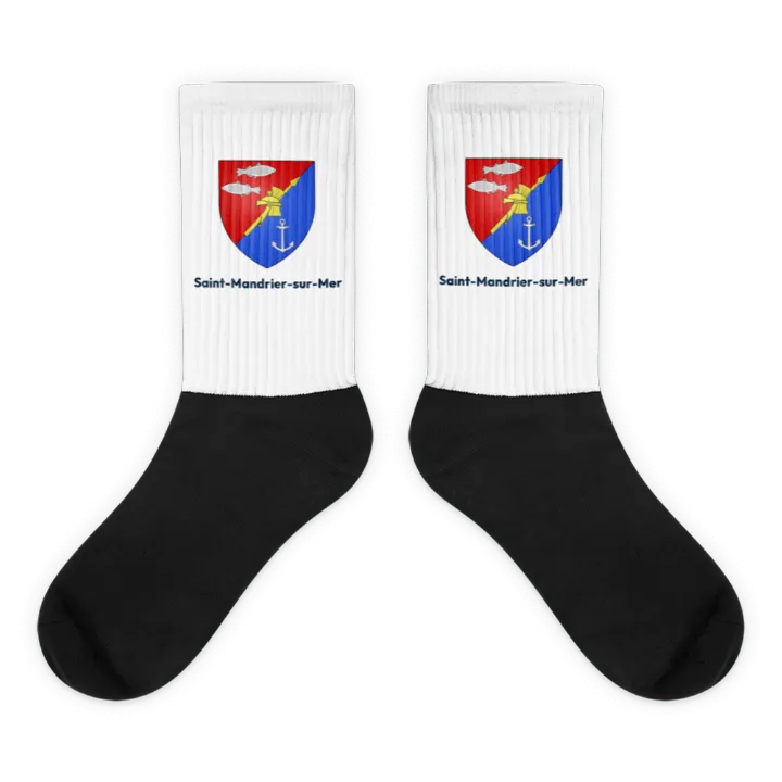 Chaussettes — blason de Saint-Mandrier-sur-Mer
