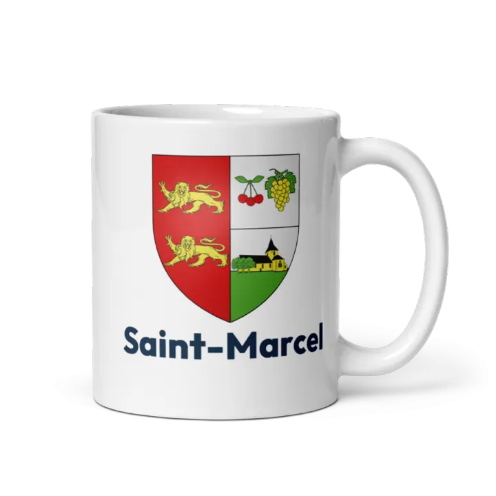 Mug blason de Saint-Marcel
