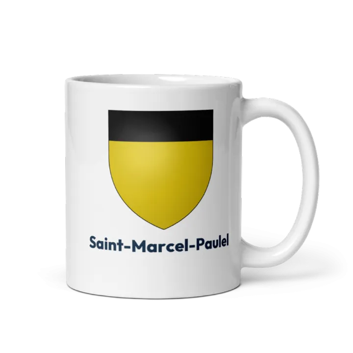 Mug blason de Saint-Marcel-Paulel