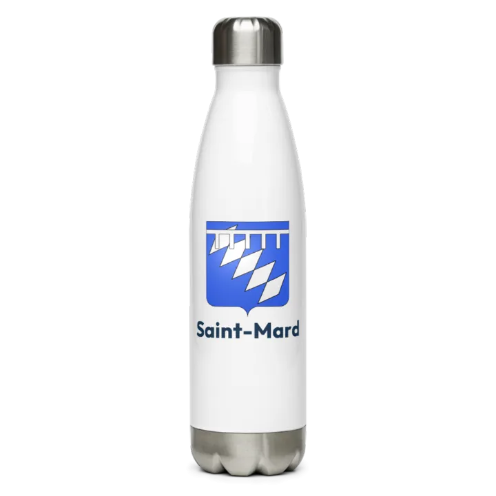 Gourde inox blason de Saint-Mard