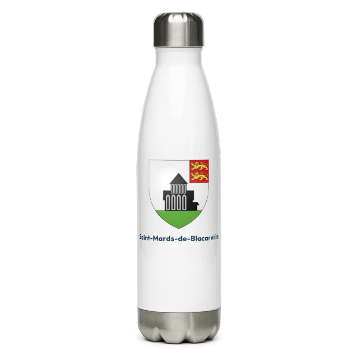 Gourde inox blason de Saint-Mards-de-Blacarville