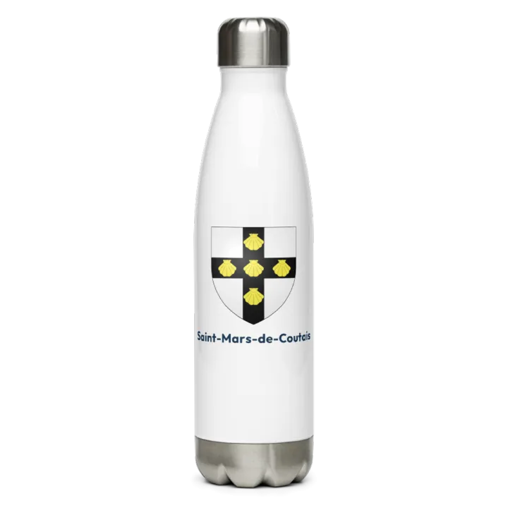 Gourde inox blason de Saint-Mars-de-Coutais