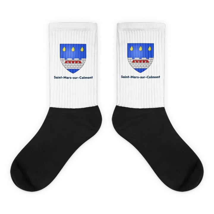 Chaussettes — blason de Saint-Mars-sur-Colmont