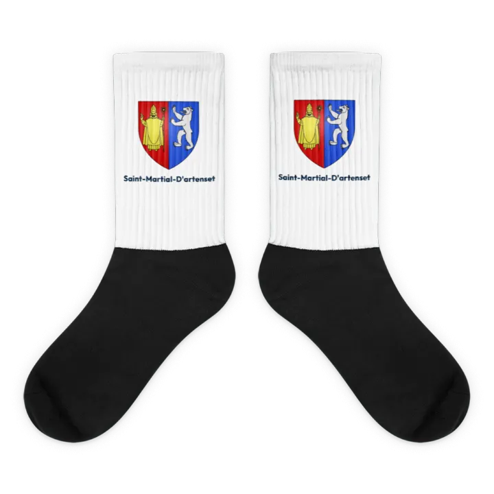 Chaussettes — blason de Saint-Martial-d'Artenset