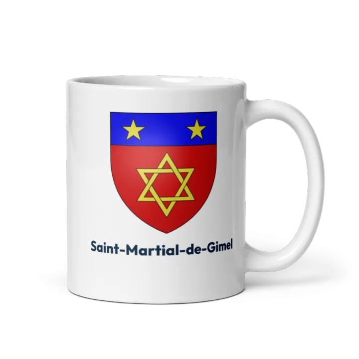 Mug blason de Saint-Martial-de-Gimel