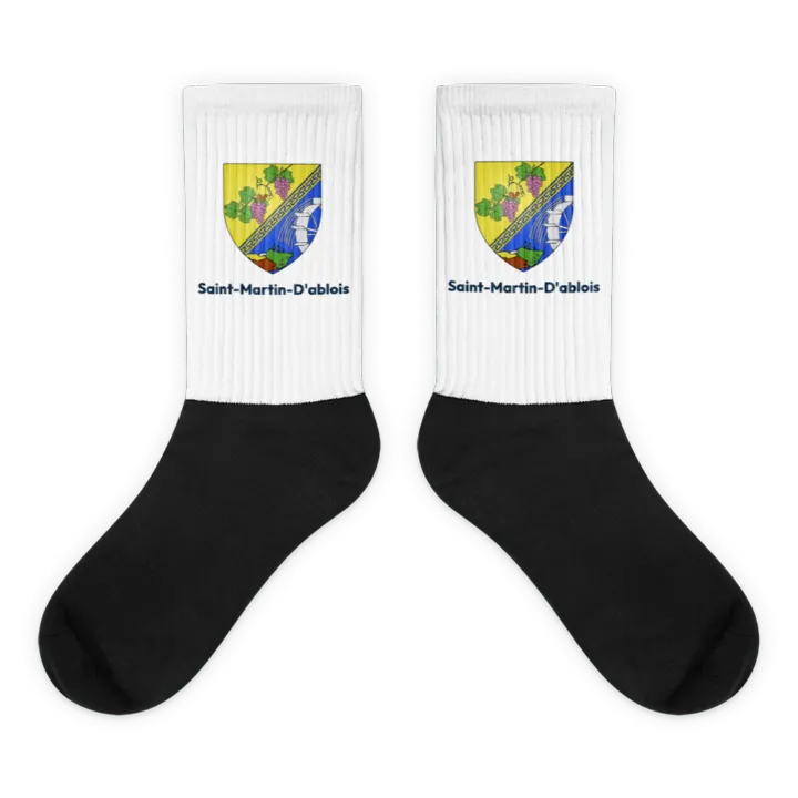 Chaussettes — blason de Saint-Martin-d'Ablois