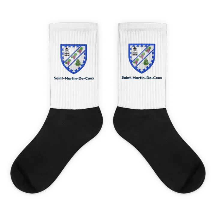 Chaussettes — blason de Saint-Martin-de-Coux