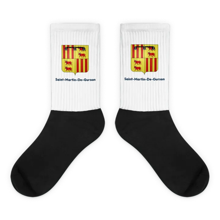 Chaussettes — blason de Saint-Martin-de-Gurson