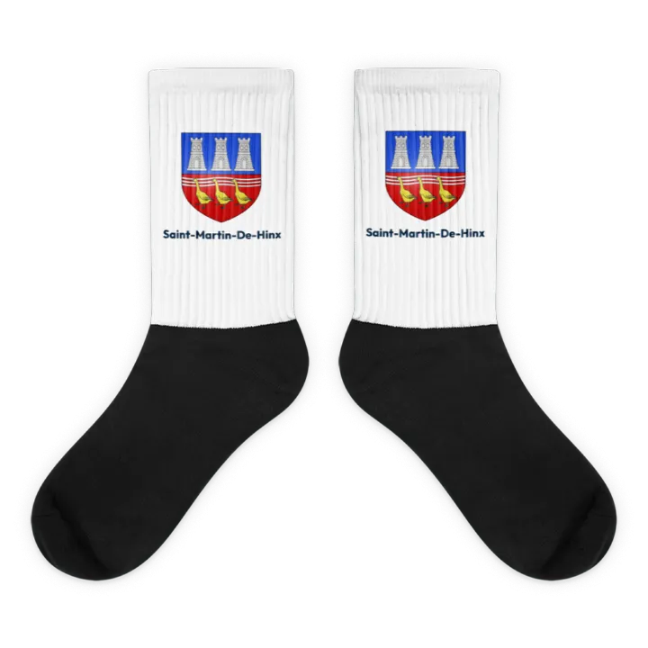 Chaussettes — blason de Saint-Martin-de-Hinx