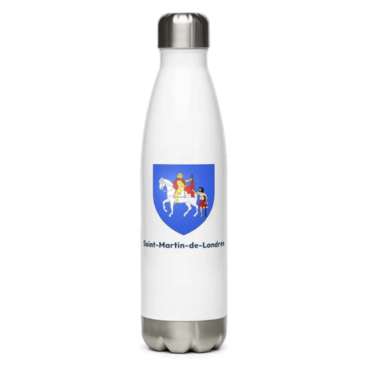 Gourde inox blason de Saint-Martin-de-Londres