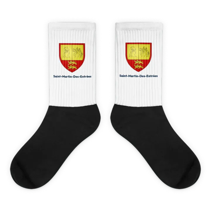 Chaussettes — blason de Saint-Martin-des-Entrées