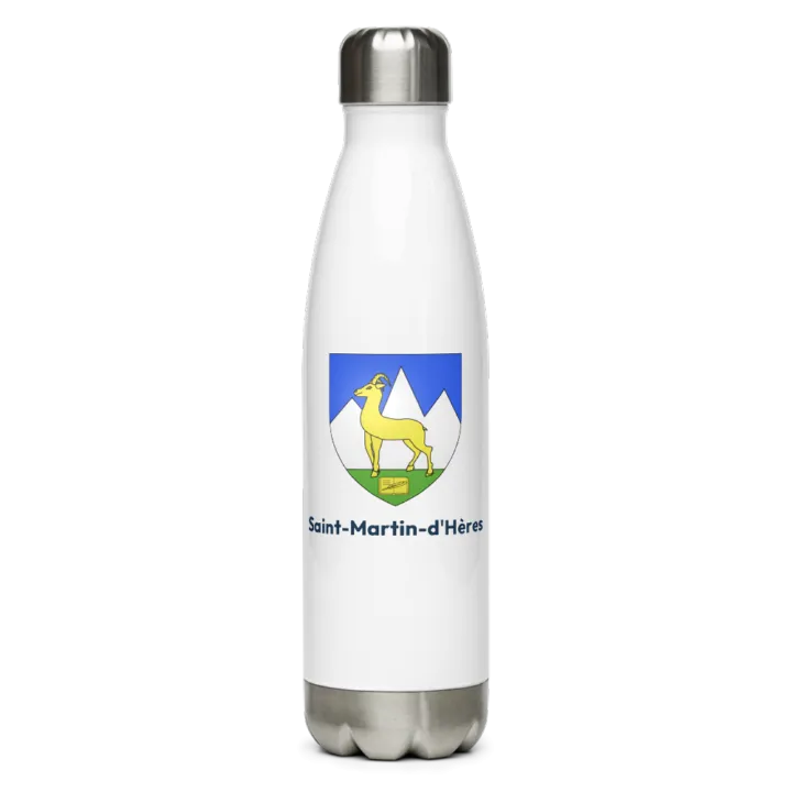 Gourde inox blason de Saint-Martin-d'Hères