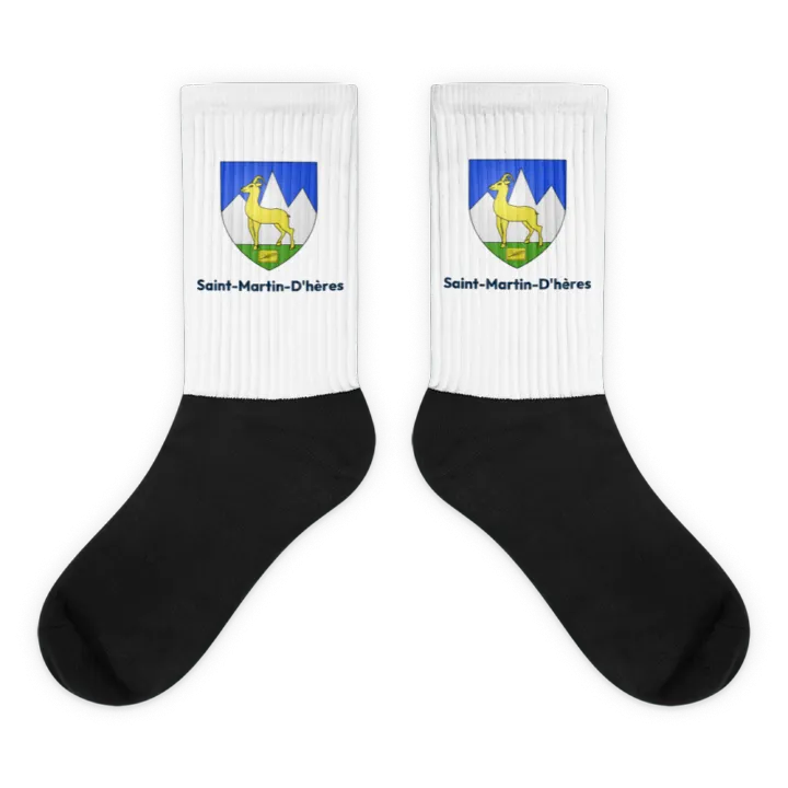 Chaussettes — blason de Saint-Martin-d'Hères