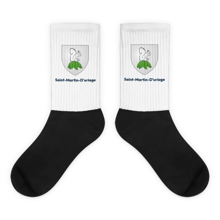 Chaussettes — blason de Saint-Martin-d'Uriage