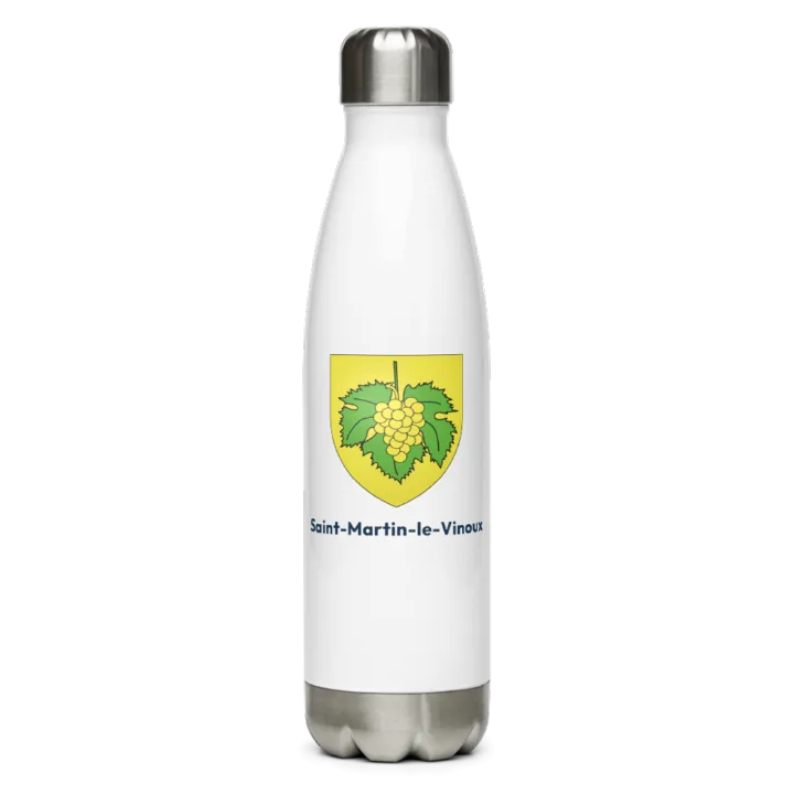 Gourde inox blason de Saint-Martin-le-Vinoux