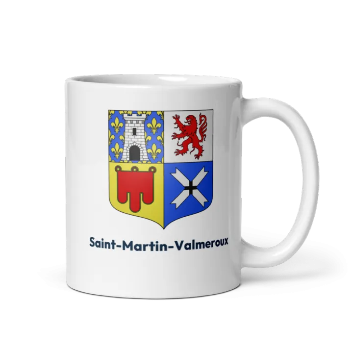 Mug blason de Saint-Martin-Valmeroux