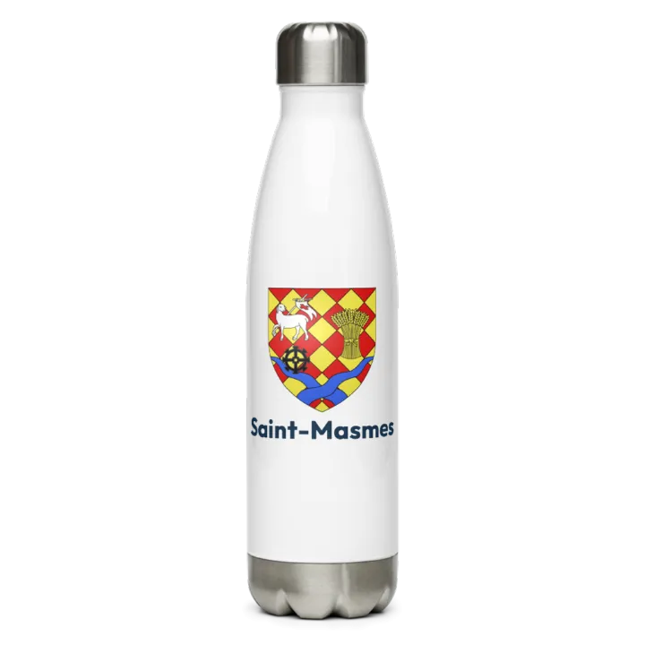 Gourde inox blason de Saint-Masmes