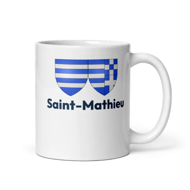 Mug blason de Saint-Mathieu