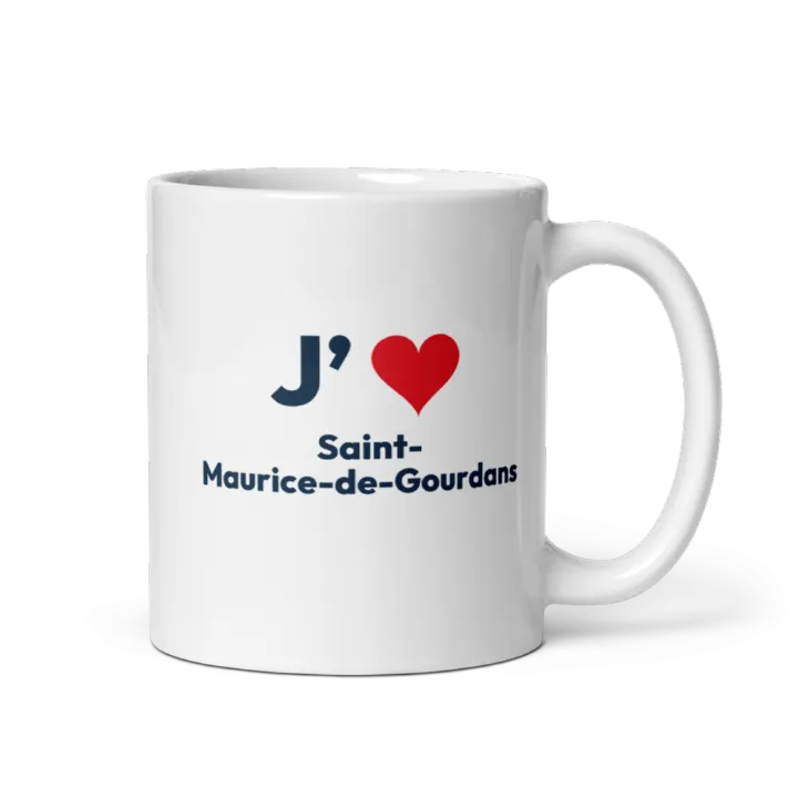 Mug « J’❤ Saint-Maurice-de-Gourdans »