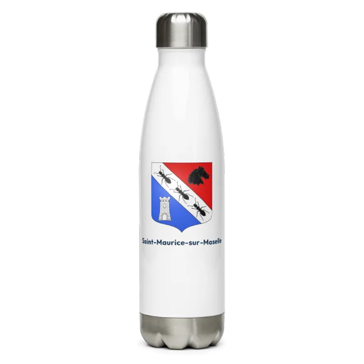 Gourde inox blason de Saint-Maurice-sur-Moselle